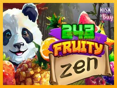 Spillemaskine 243 Fruity Zen