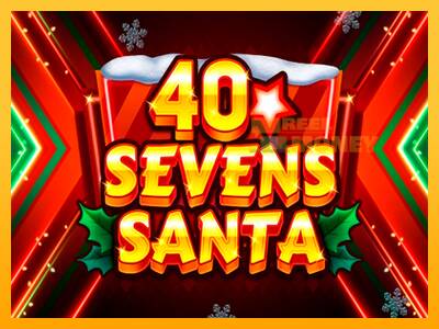 Spillemaskine 40 Sevens Santa