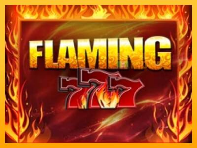 Spillemaskine Flaming 777