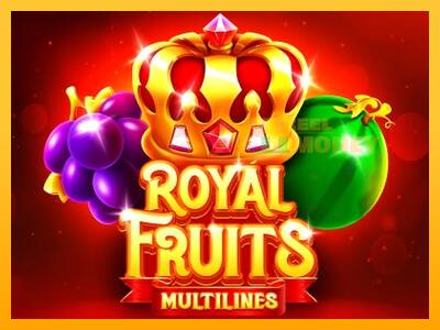 Spillemaskine Royal Fruits Multilines