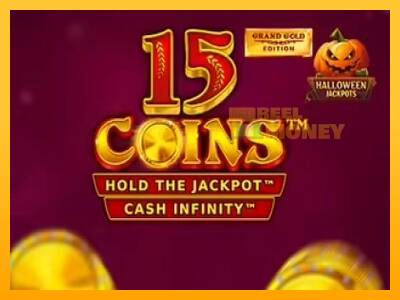 Spillemaskine 15 Coins Grand Gold Edition Halloween Jackpot