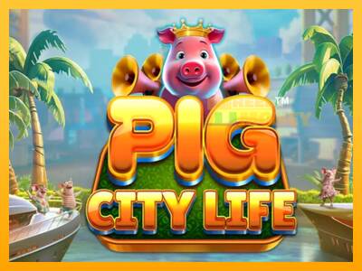 Spillemaskine Pig City Life