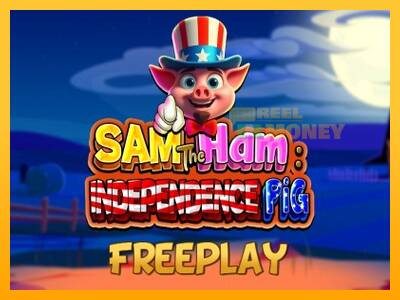 Spillemaskine Sam The Ham Independence Pig