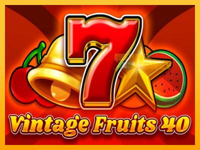 Spillemaskine Vintage Fruits 40