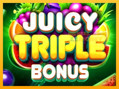 Spillemaskine Juicy Triple Bonus