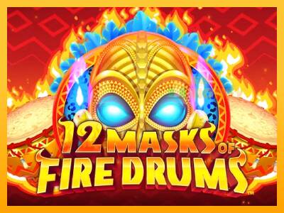 Spillemaskine 12 Masks of Fire Drums